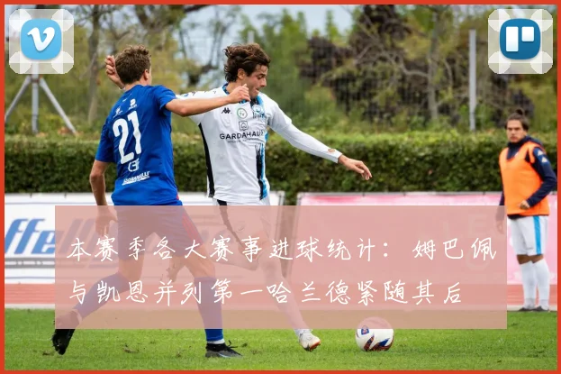 本赛季各大赛事进球统计：姆巴佩与凯恩并列第一哈兰德紧随其后
